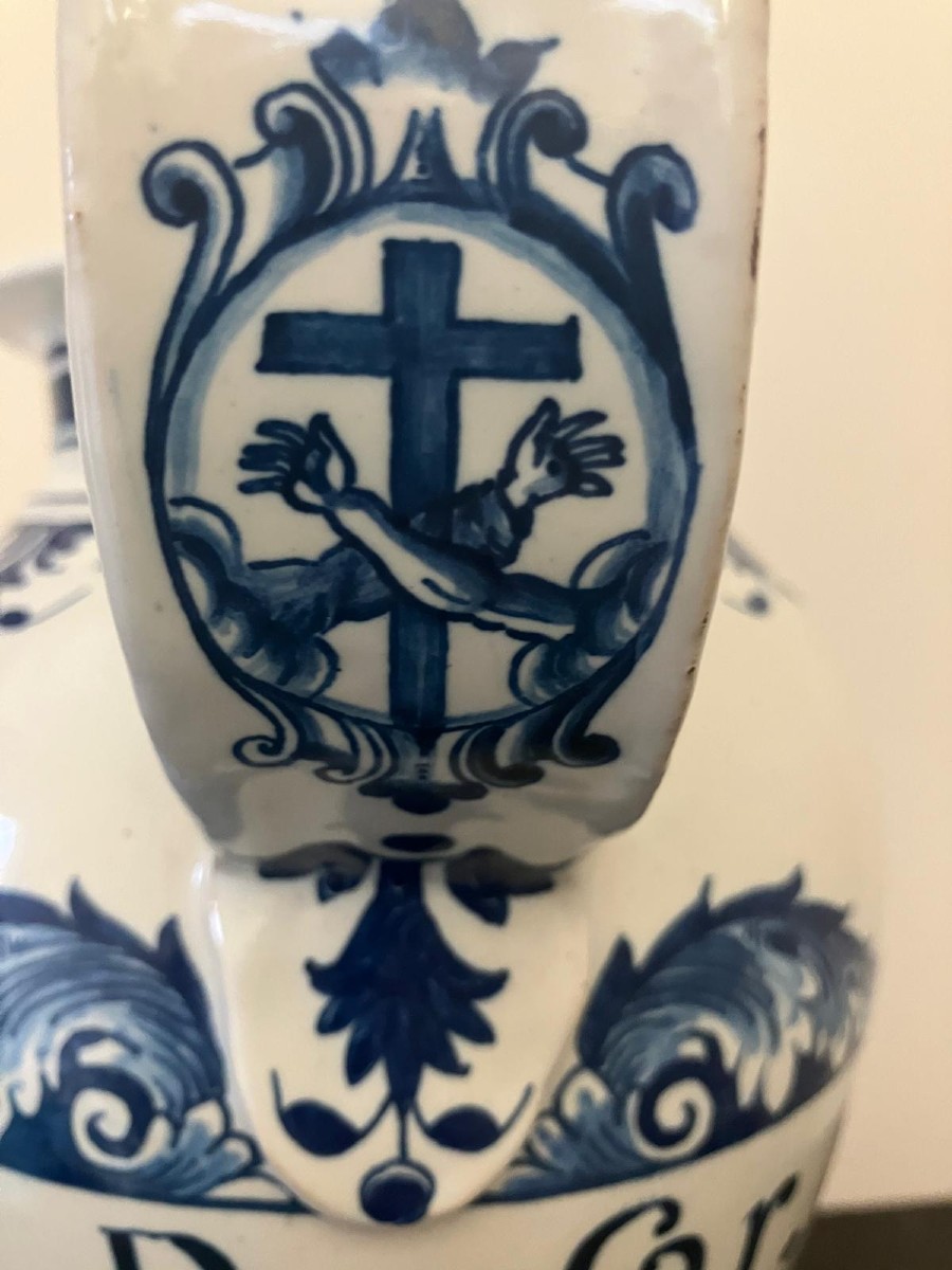  Marseille Chevrette Pot d' apothicaire monastique Franciscains-photo-3