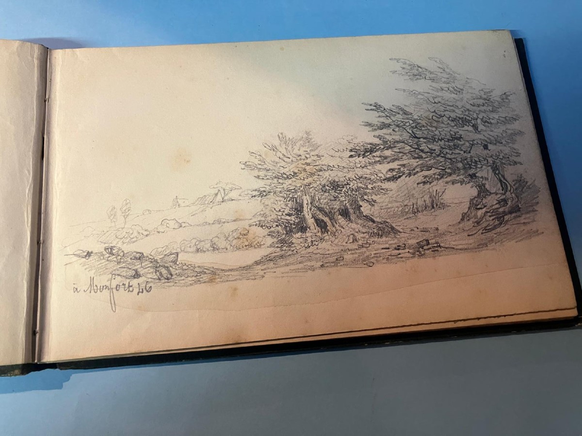 Album de dessins XIXe-photo-2