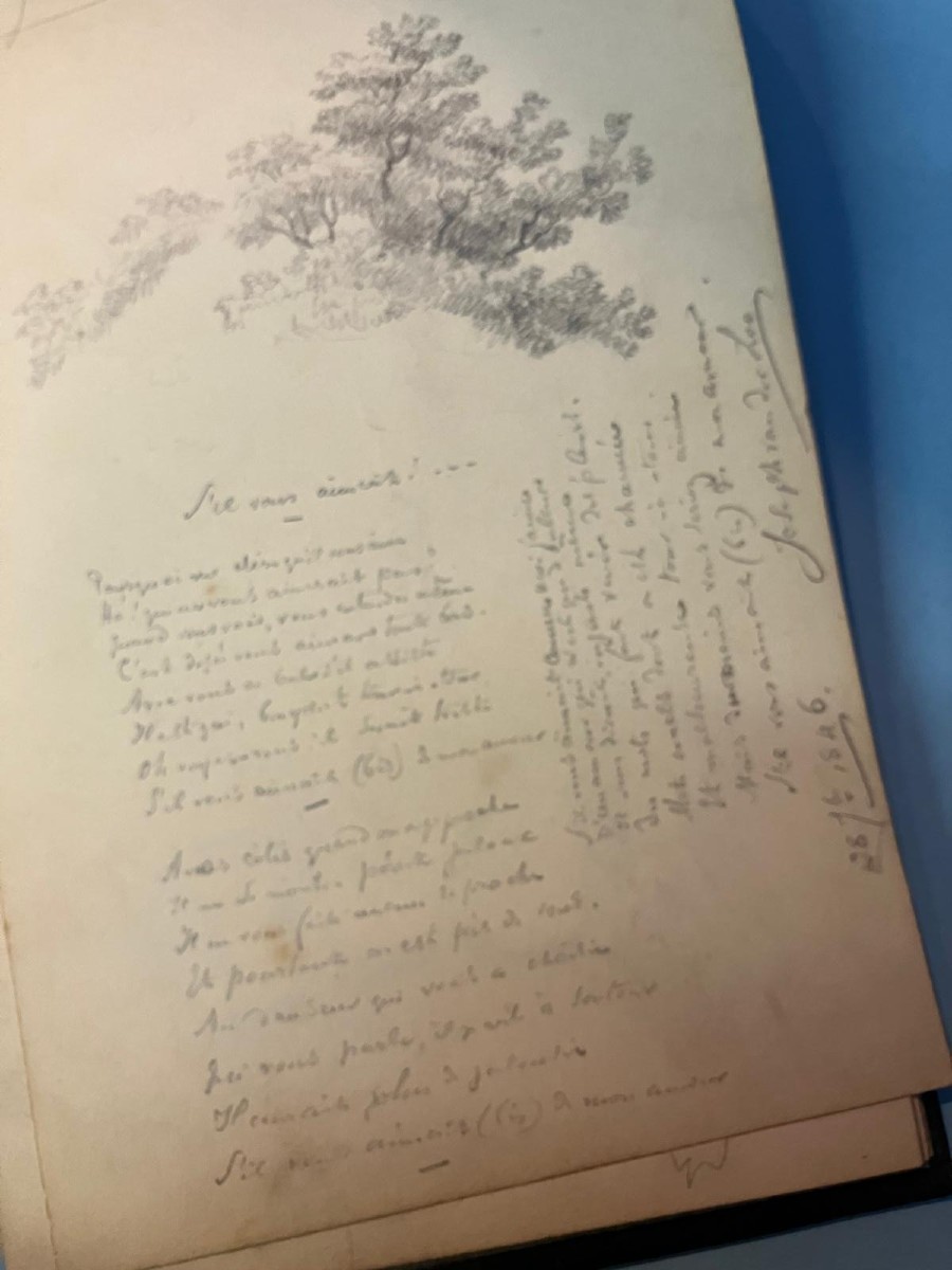 Album de dessins XIXe-photo-1