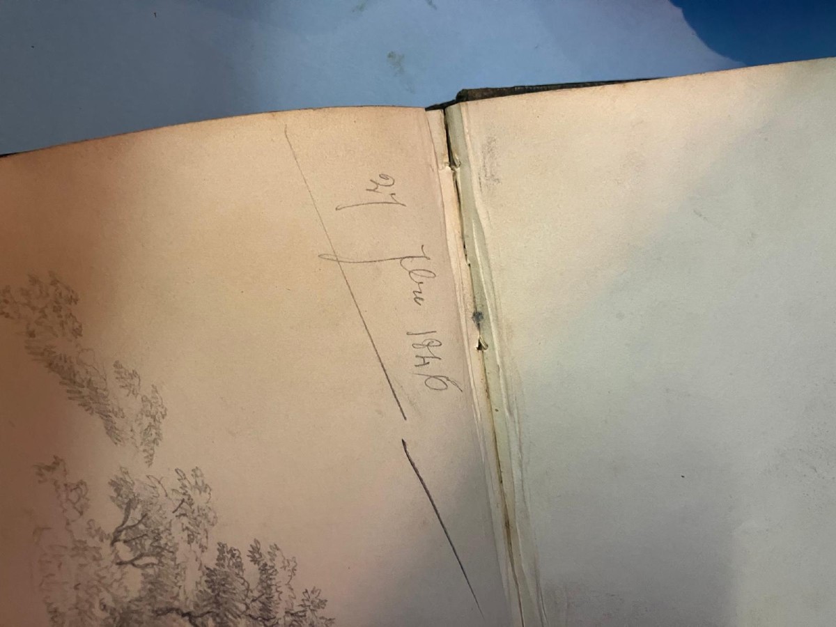 Album de dessins XIXe-photo-2