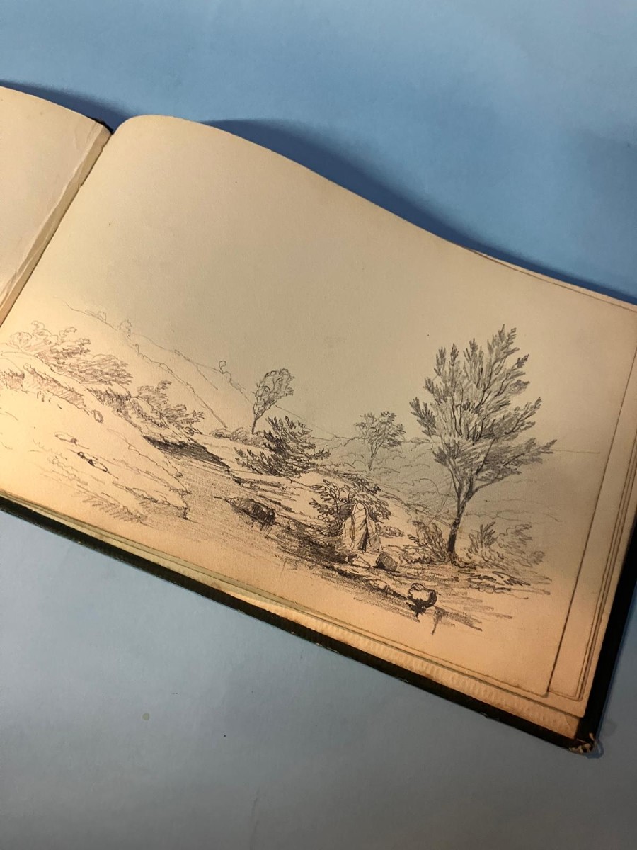 Album de dessins XIXe-photo-3