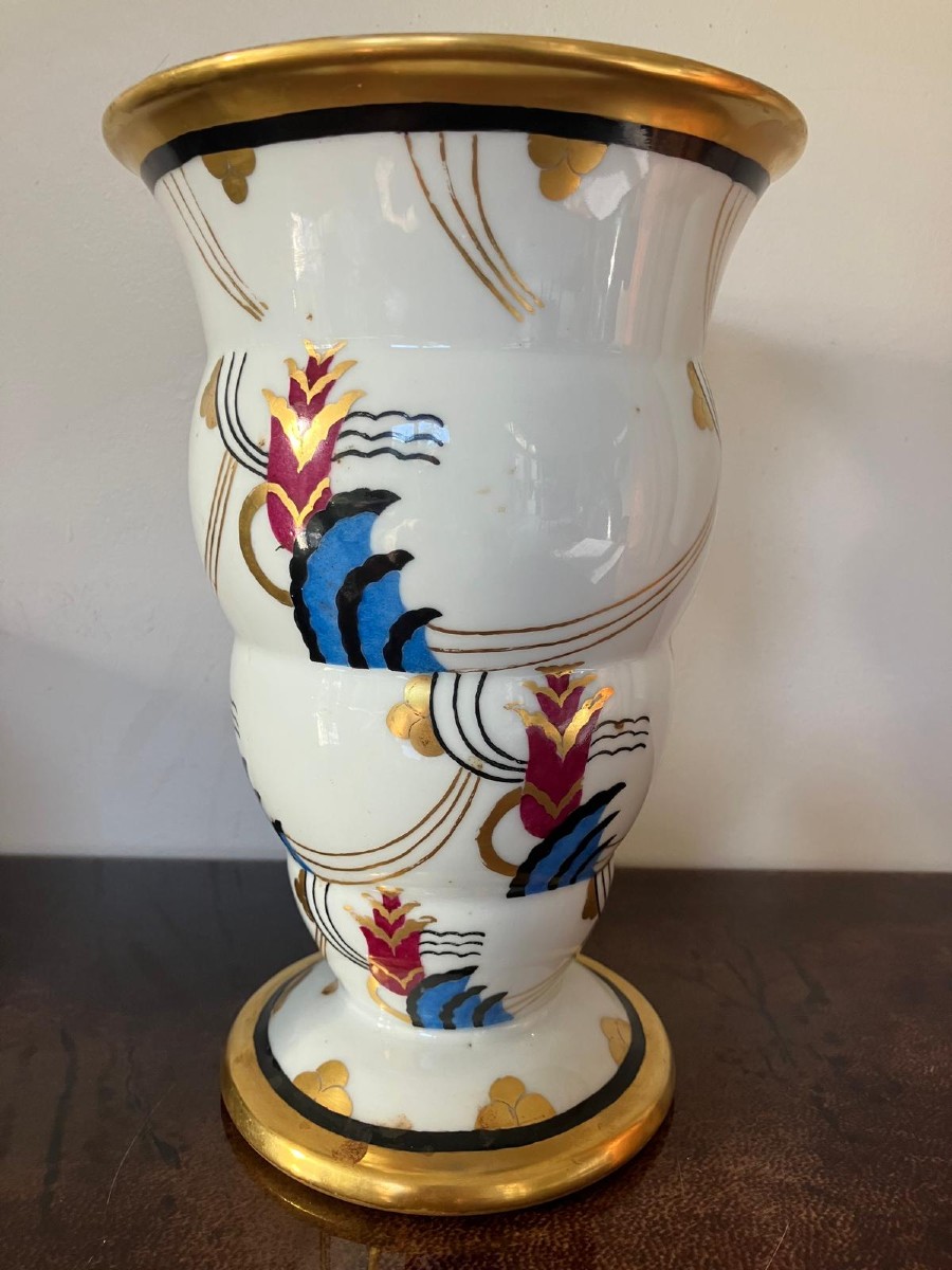 Art Deco Vase Langenthal Switzerland -photo-3