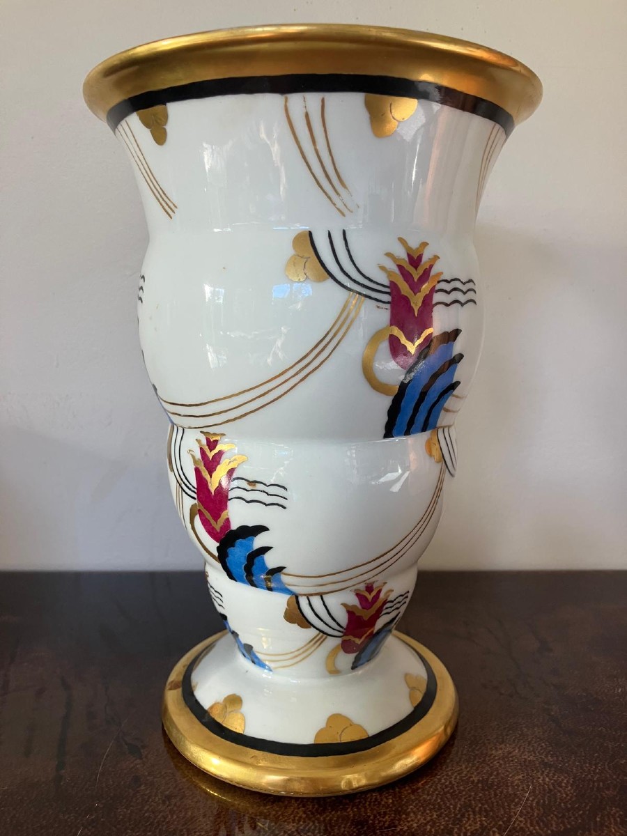 Art Deco Vase Langenthal Switzerland -photo-4
