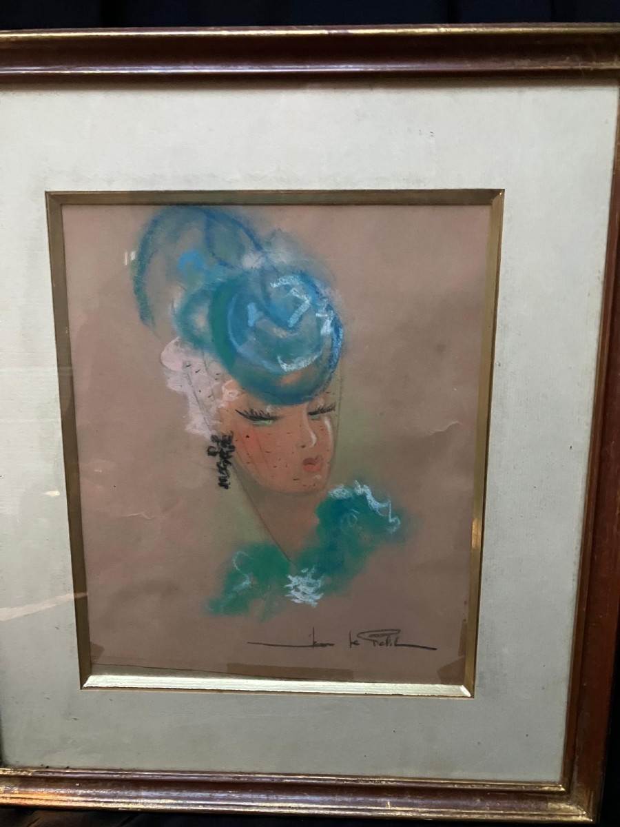 Élégante Pastel de Jean Le Pelch