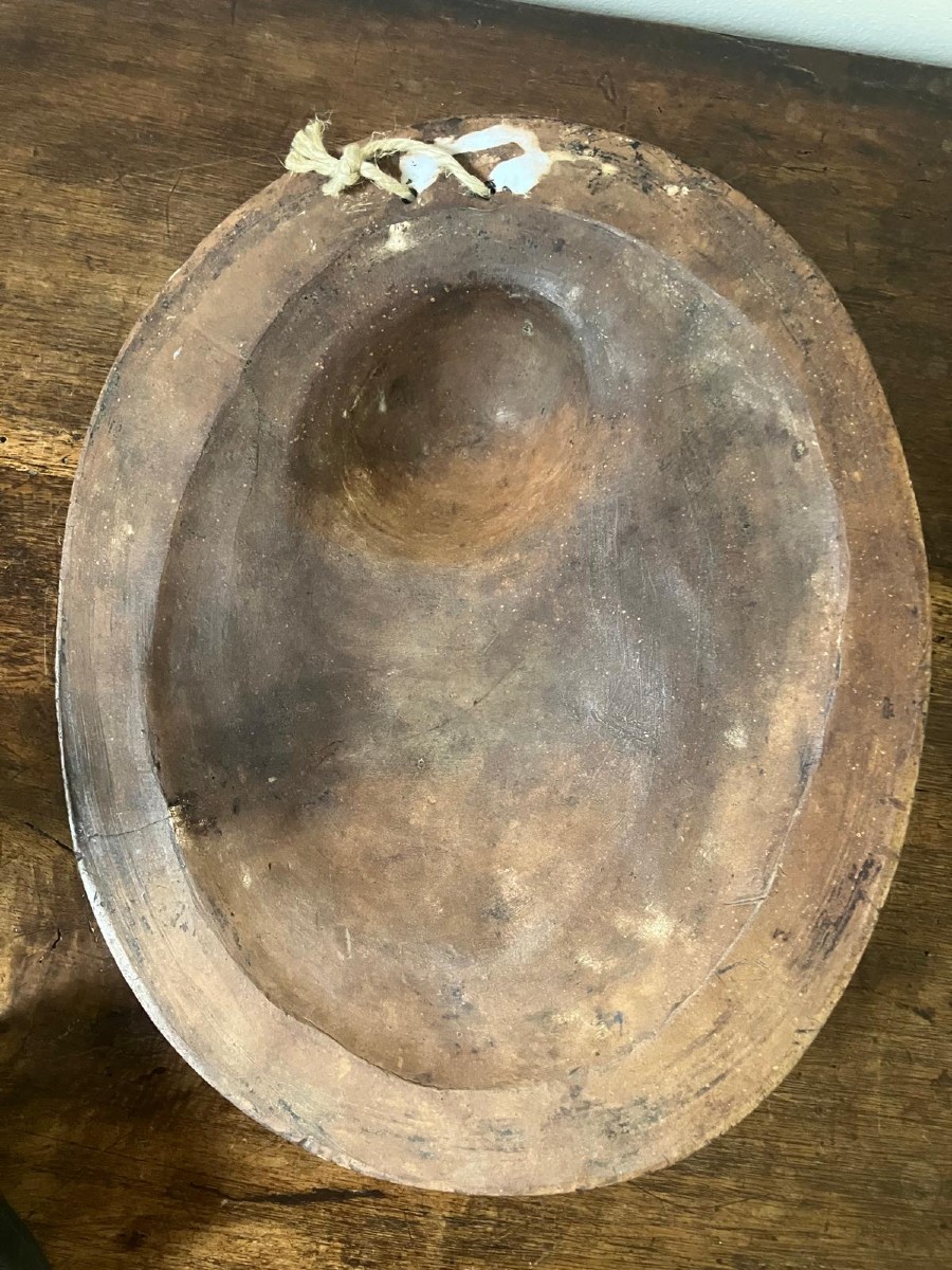 Plaque en faïence de Castelli Sainte Agathe de Catane -photo-3