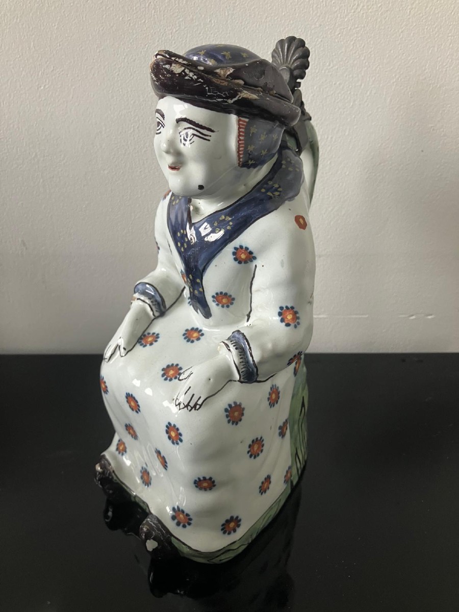 Pot Jacqueline en faïence de Lille 