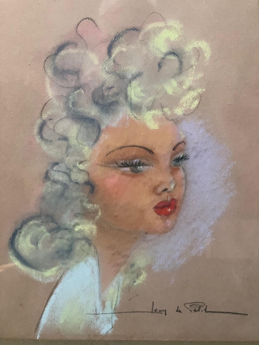 Élégante Pastel des années 1950-photo-2