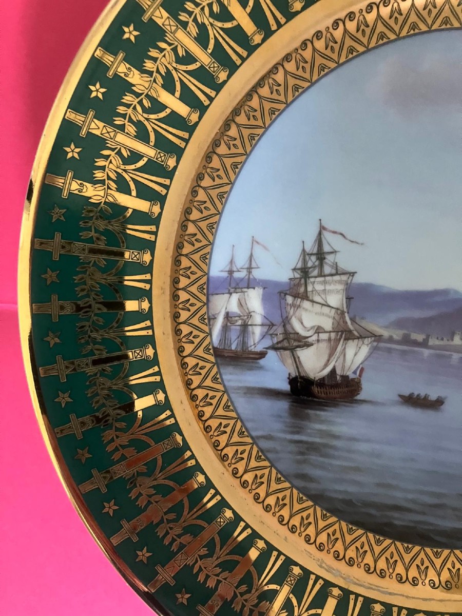 Porcelain Plate, A Reissue Of The Emperor's Service-photo-3