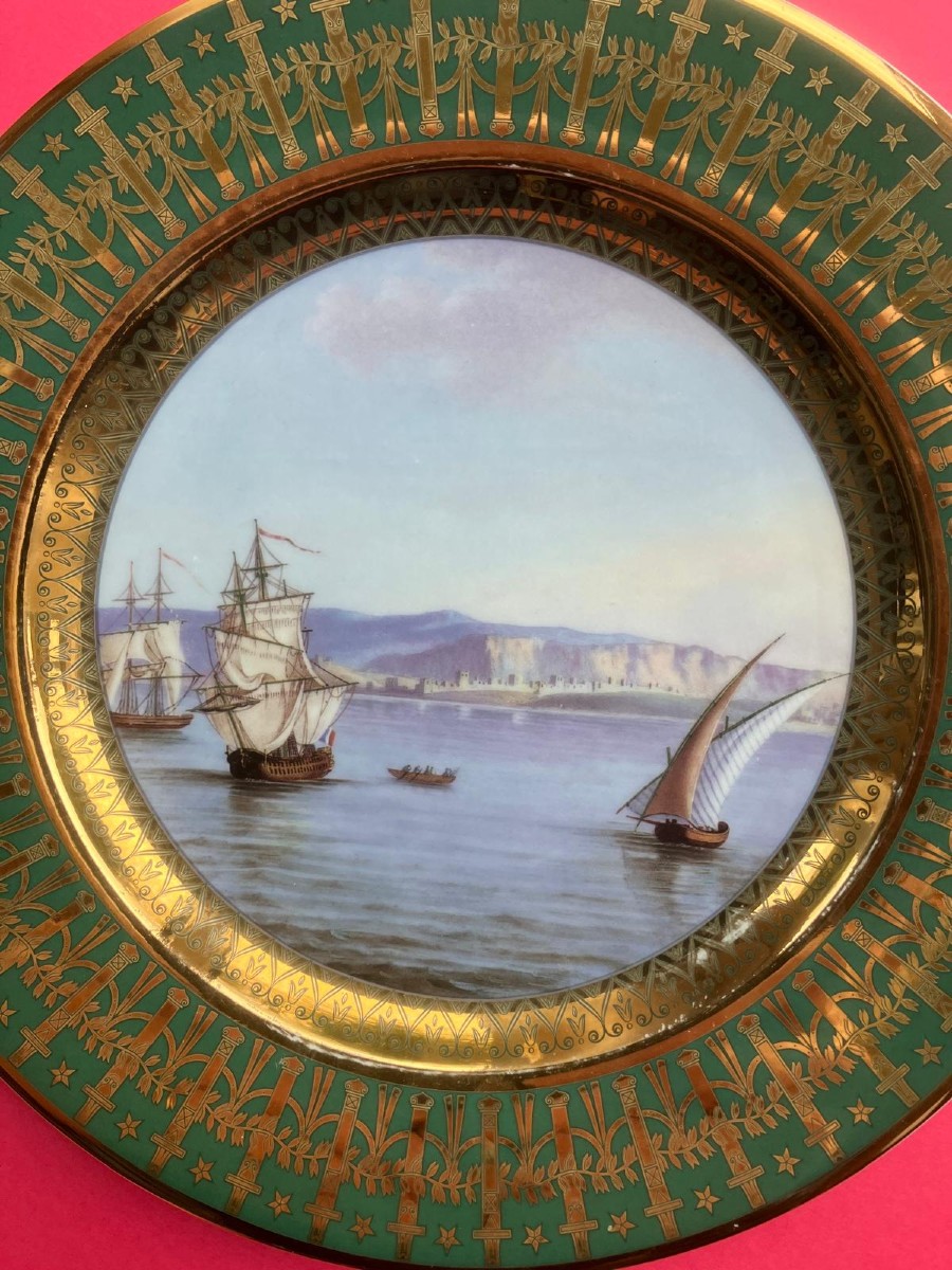 Porcelain Plate, A Reissue Of The Emperor's Service-photo-4