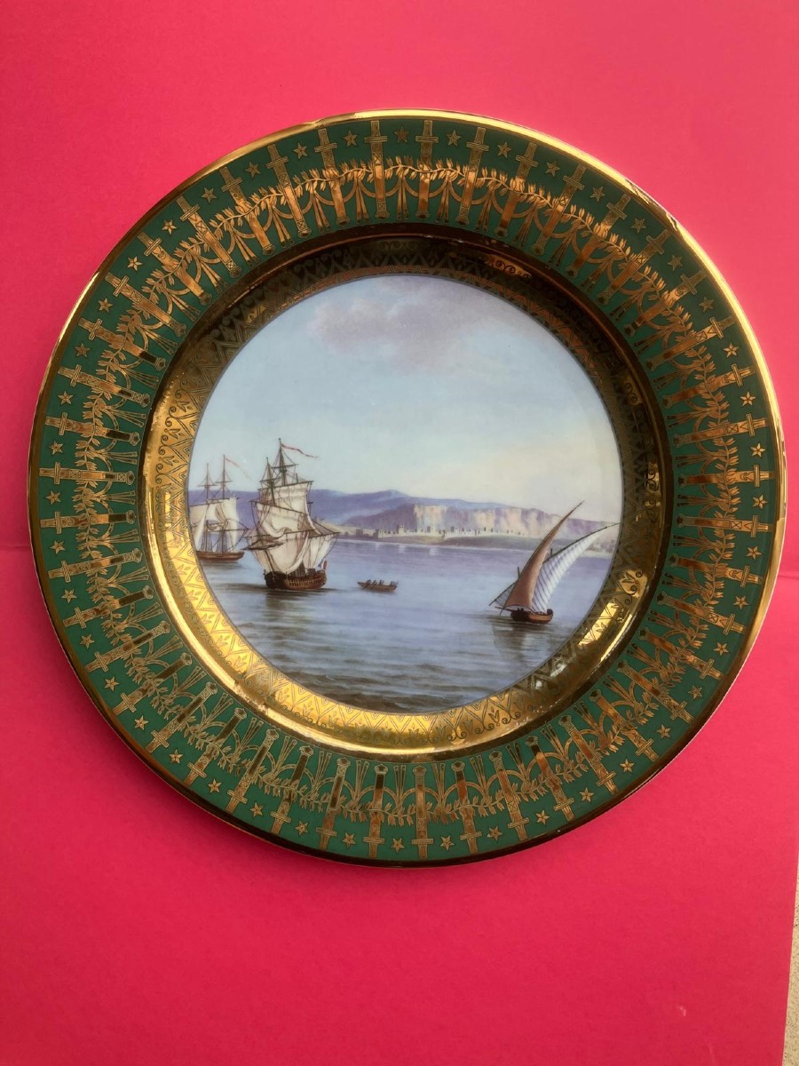 Porcelain Plate, A Reissue Of The Emperor's Service