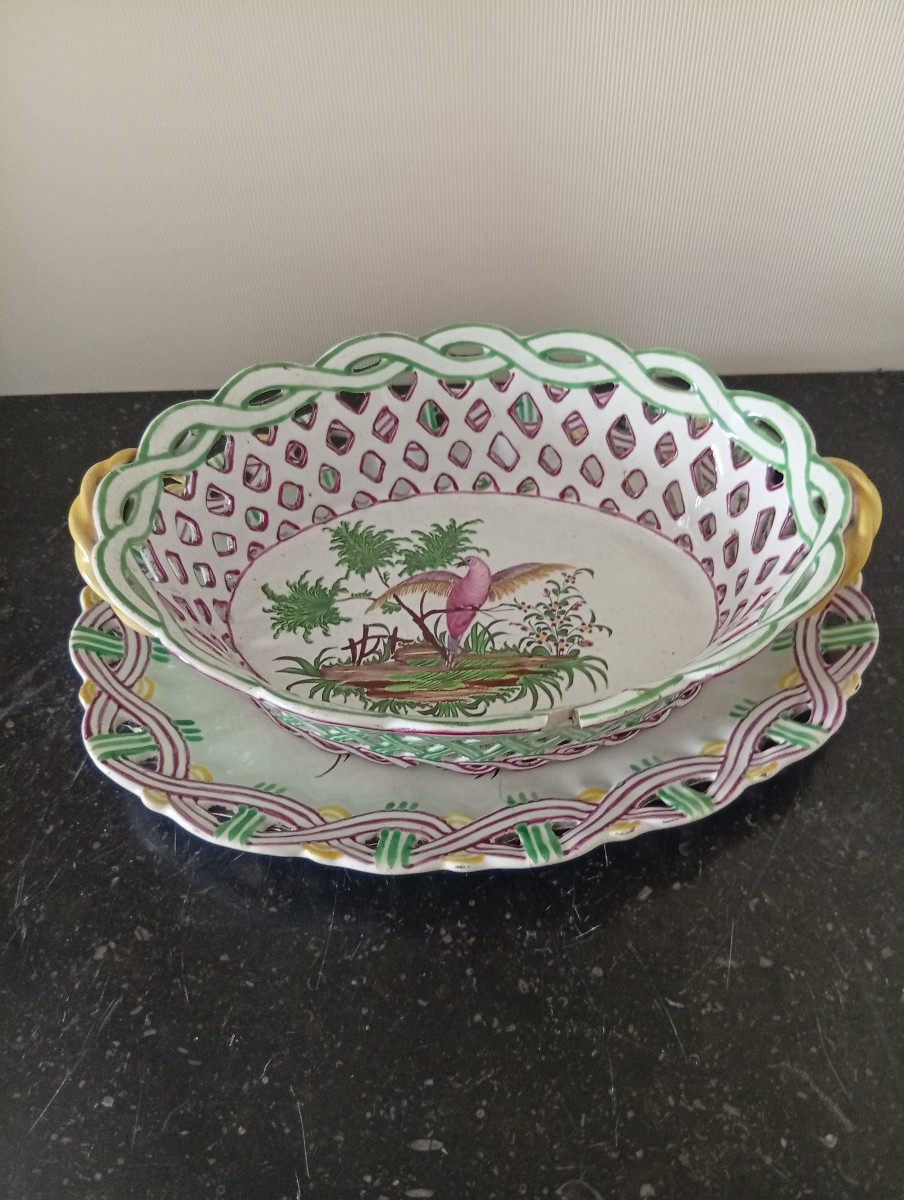 Lunéville Openwork Basket And Display Stand-photo-1