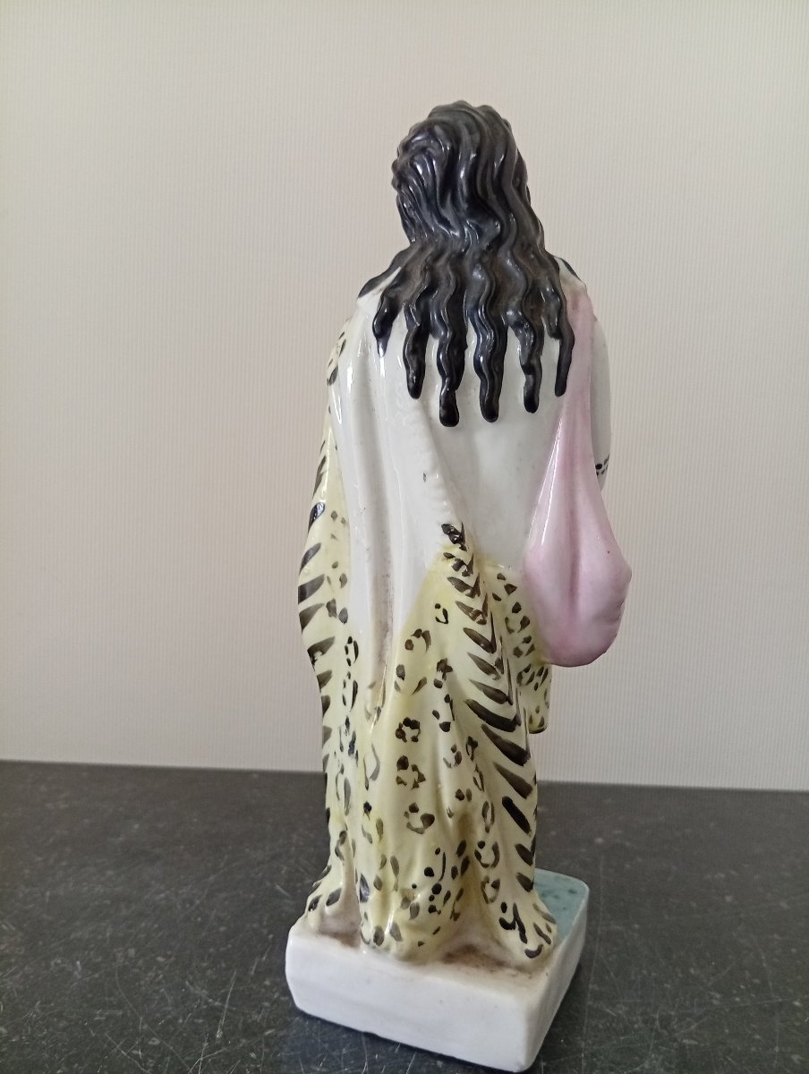 German Porcelain Statuette Of Shiva The Ascetic-photo-3