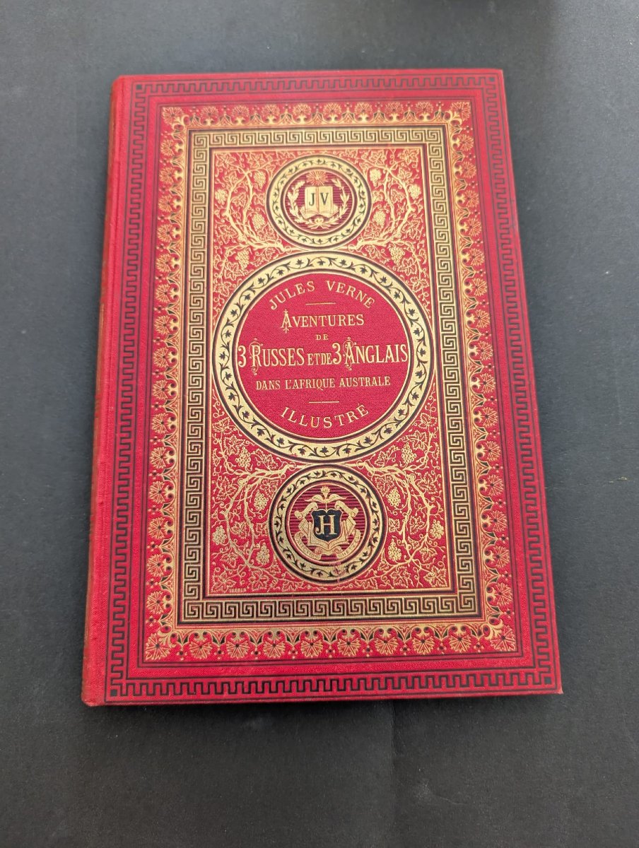 Jules Verne, Hetzel: The Adventures Of Three Russians And Three Englishmen 