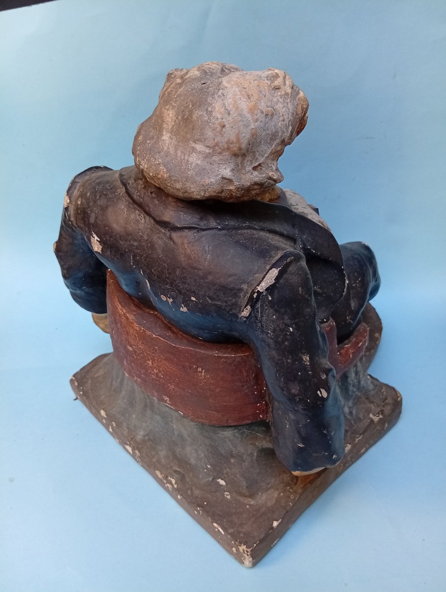 Statuette caricature du président de la République Armand Fallières -photo-3
