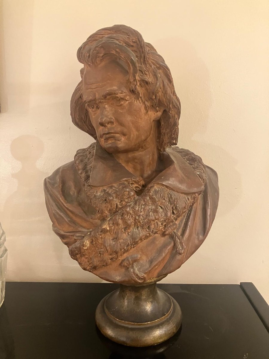 Carrier-Belleuse Buste de Beethoven -photo-2