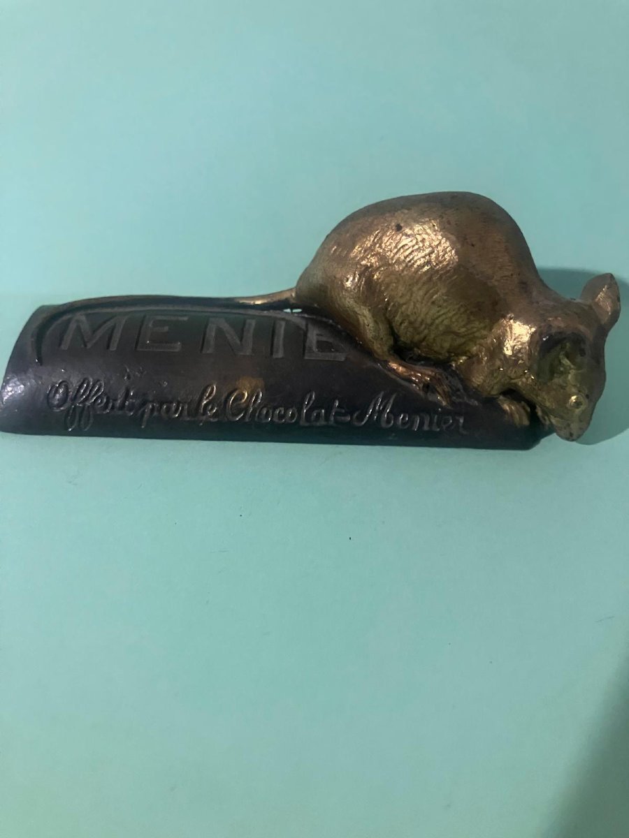 Souris publicitaire chocolat Menier-photo-2