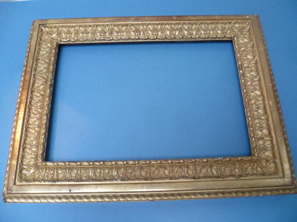 Louis XVI Gilded Wood Frame