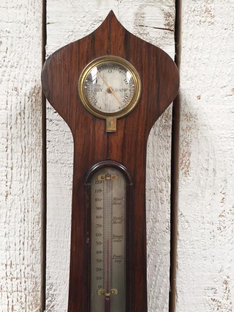 English Barometer Mercury Victorian Era-photo-4