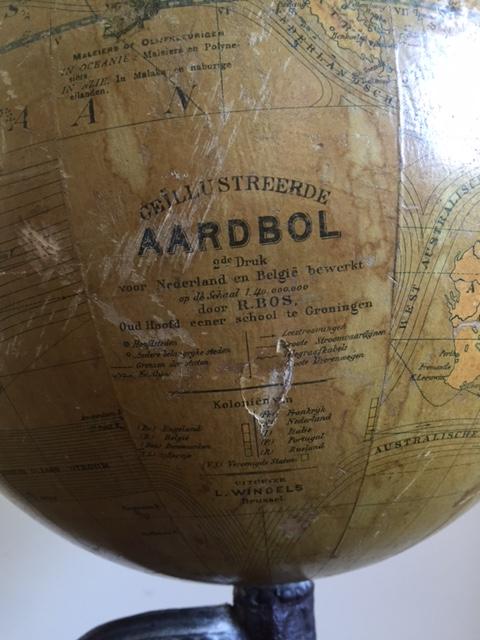 Earth Globe Nineteenth Century-photo-4