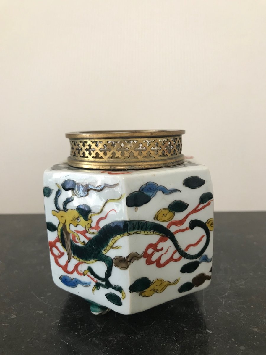 Japan Kutani - Small Perfume Burner-photo-2