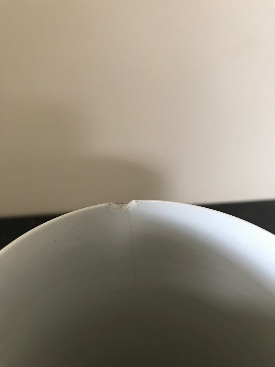 Chine - Chope en porcelaine au mandarin-photo-1