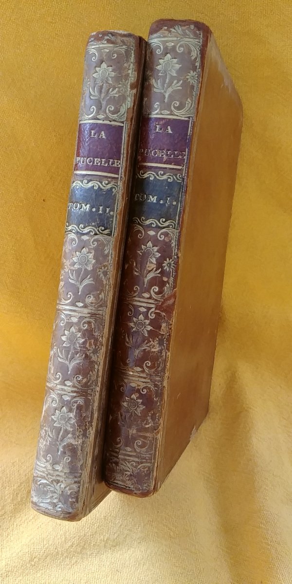 Livres Anciens. Voltaire - La Pucelle d'Orléans 1762-photo-2