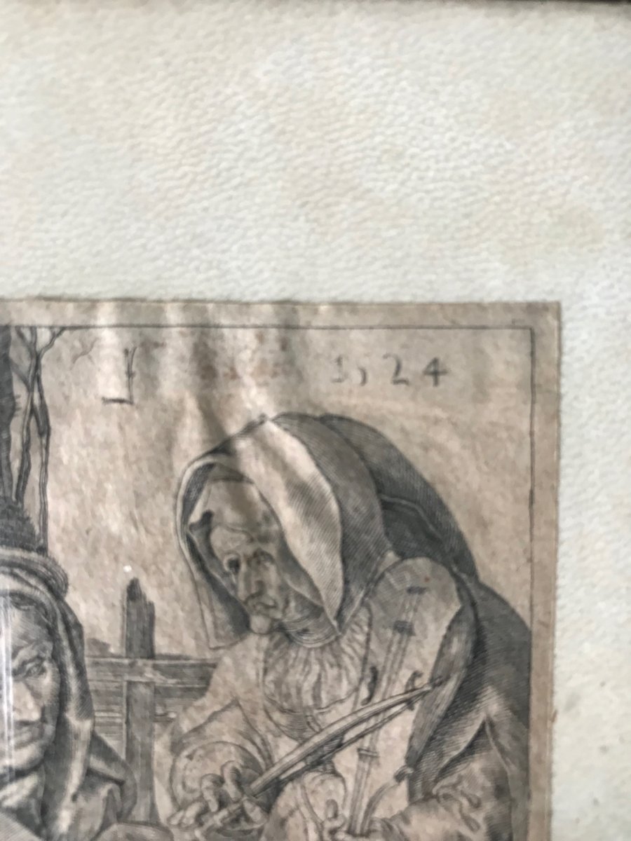 Lucas Van Leyden (1494-1533) - The Musicians-photo-3