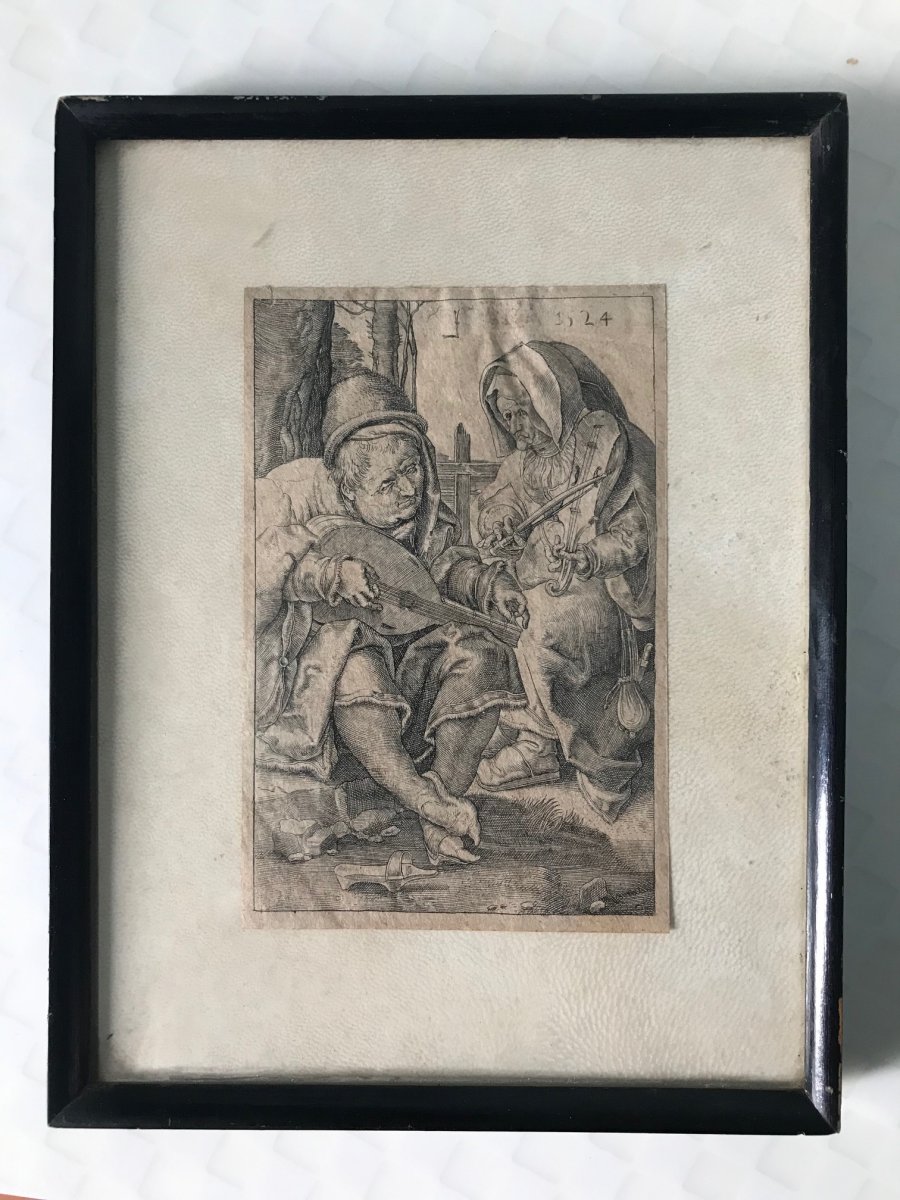 Lucas Van Leyden (1494-1533)  - Les Musiciens