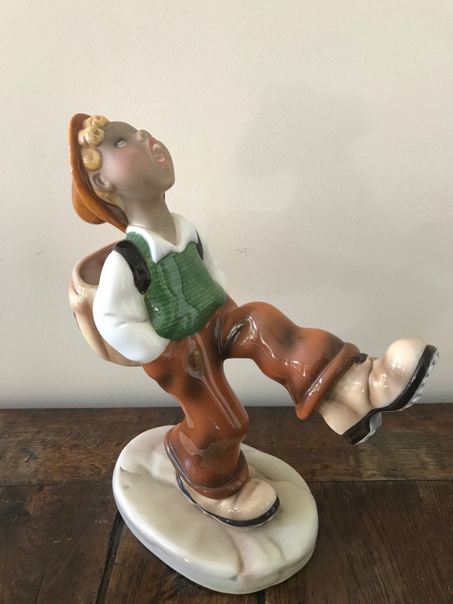 The Happy Departure - Italian Ceramic 50's