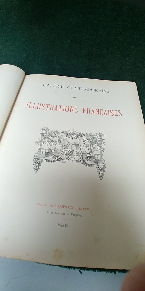 Livres anciens Galerie Contemporaine Des Illustrations Françaises-photo-6