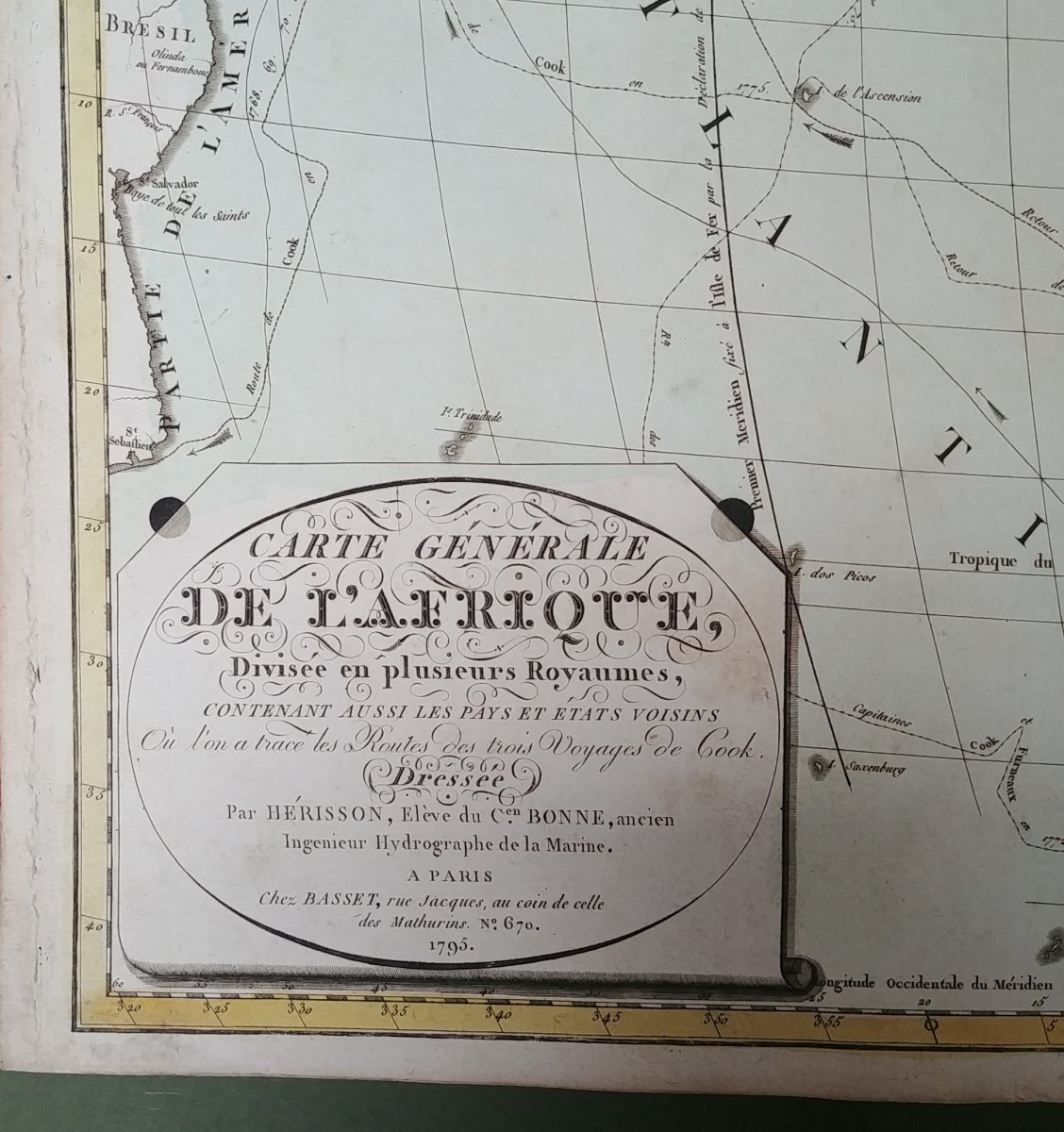 Carte Générale De l'Afrique 1795-photo-2