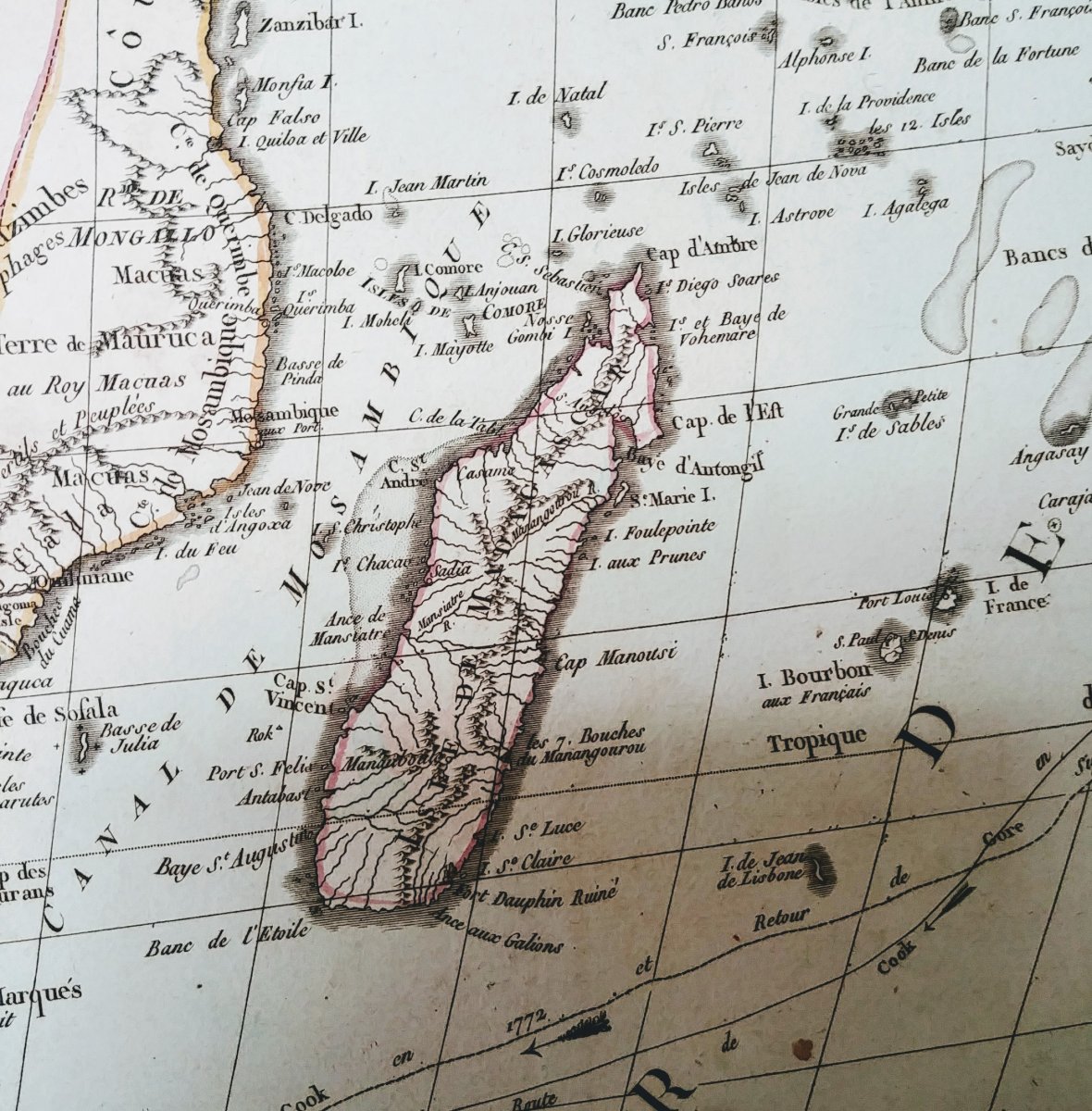 Carte Générale De l'Afrique 1795-photo-4