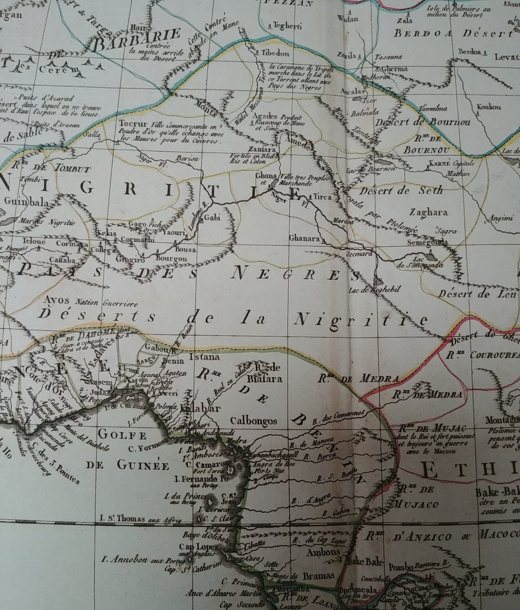 Carte Générale De l'Afrique 1795-photo-1