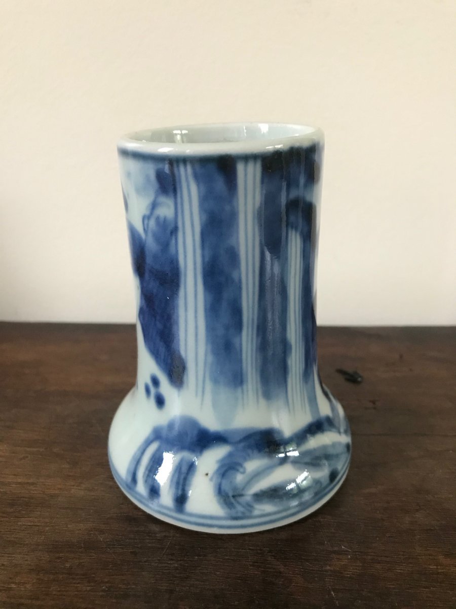 Chine - Porte-pinceaux En Porcelaine