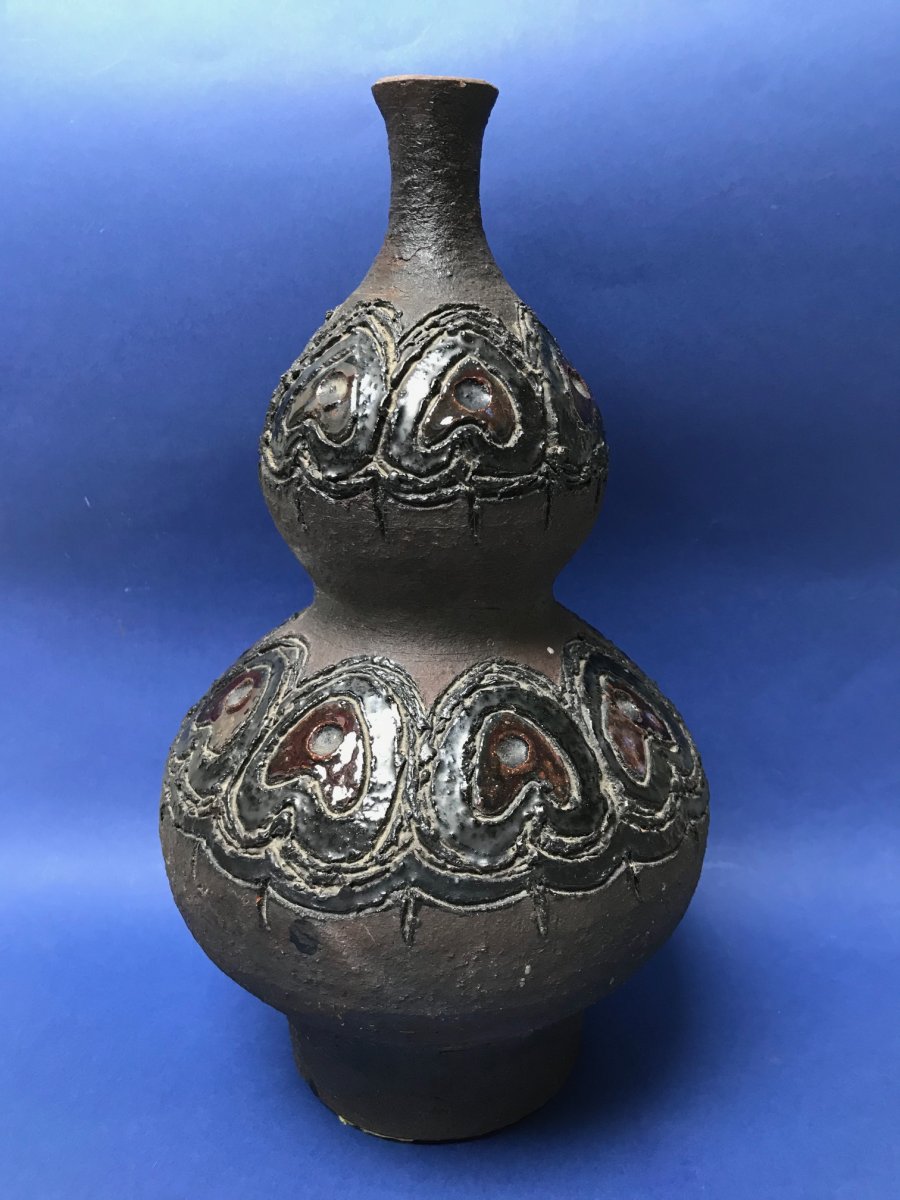 Perignem - Vase En Céramique Vernissée