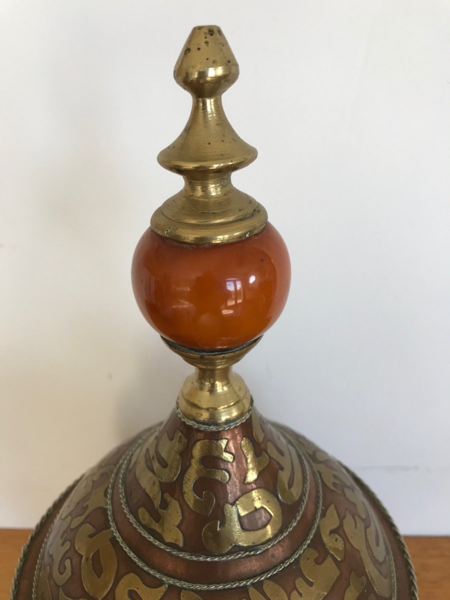 Oriental Art - Covered Vase-photo-4