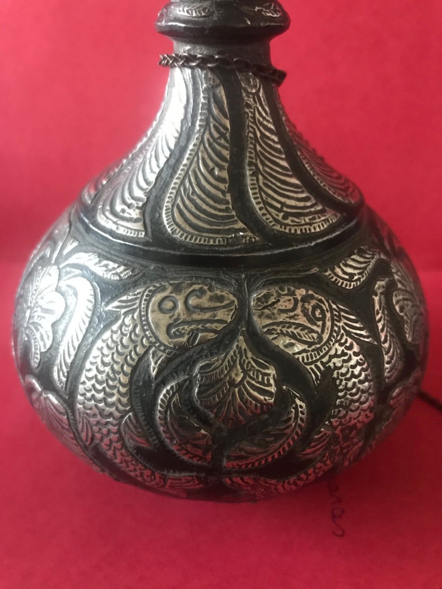 Indian Bidri Vase-photo-3