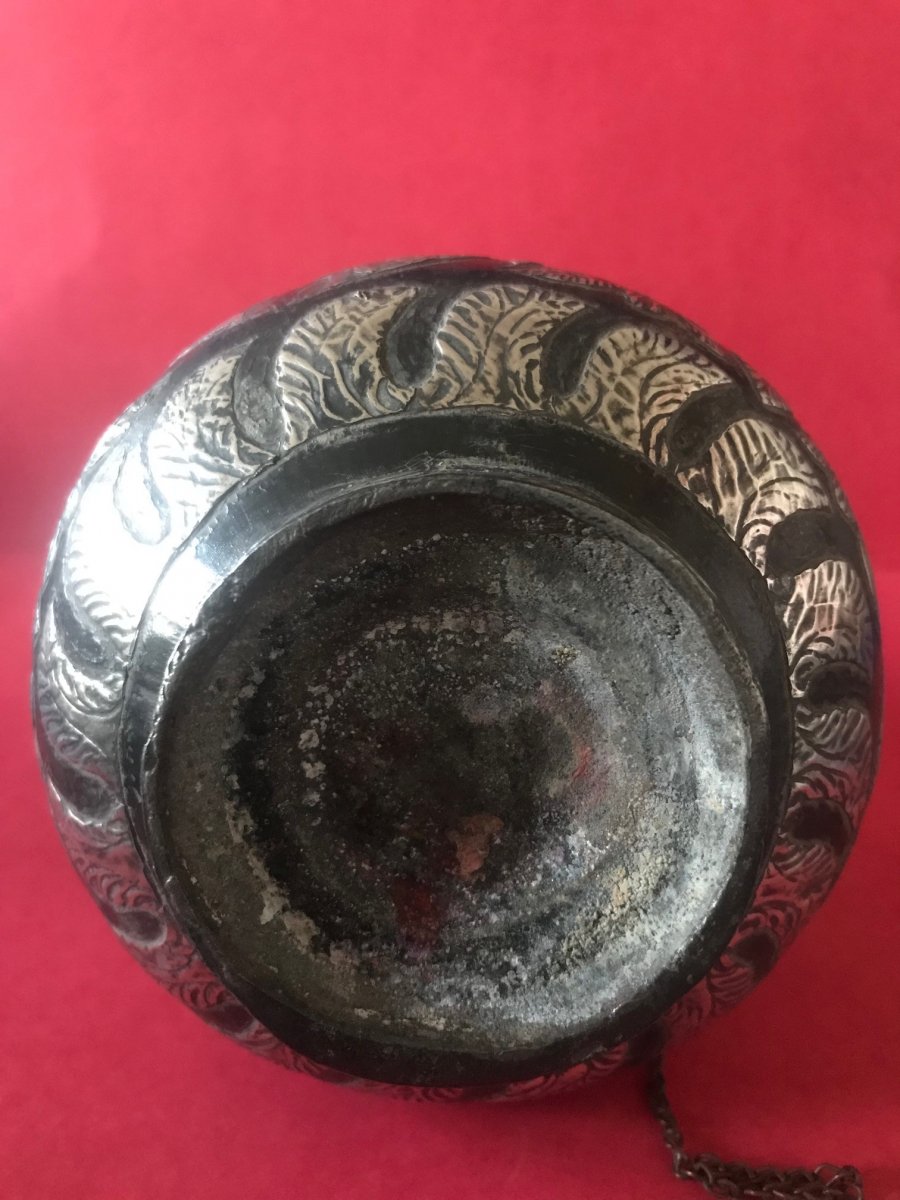 Indian Bidri Vase-photo-1