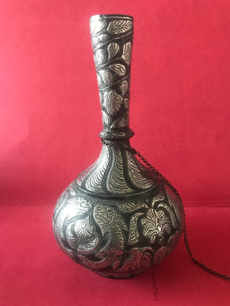 Indian Bidri Vase