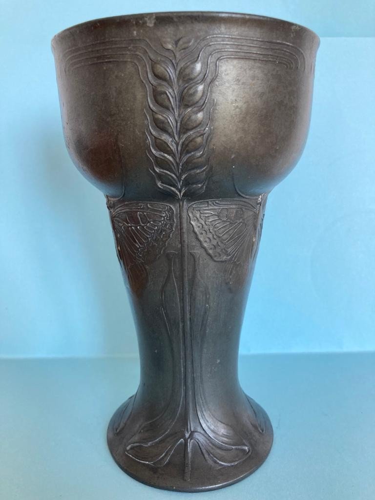 Vase Art Nouveau Kayserzinn-photo-4