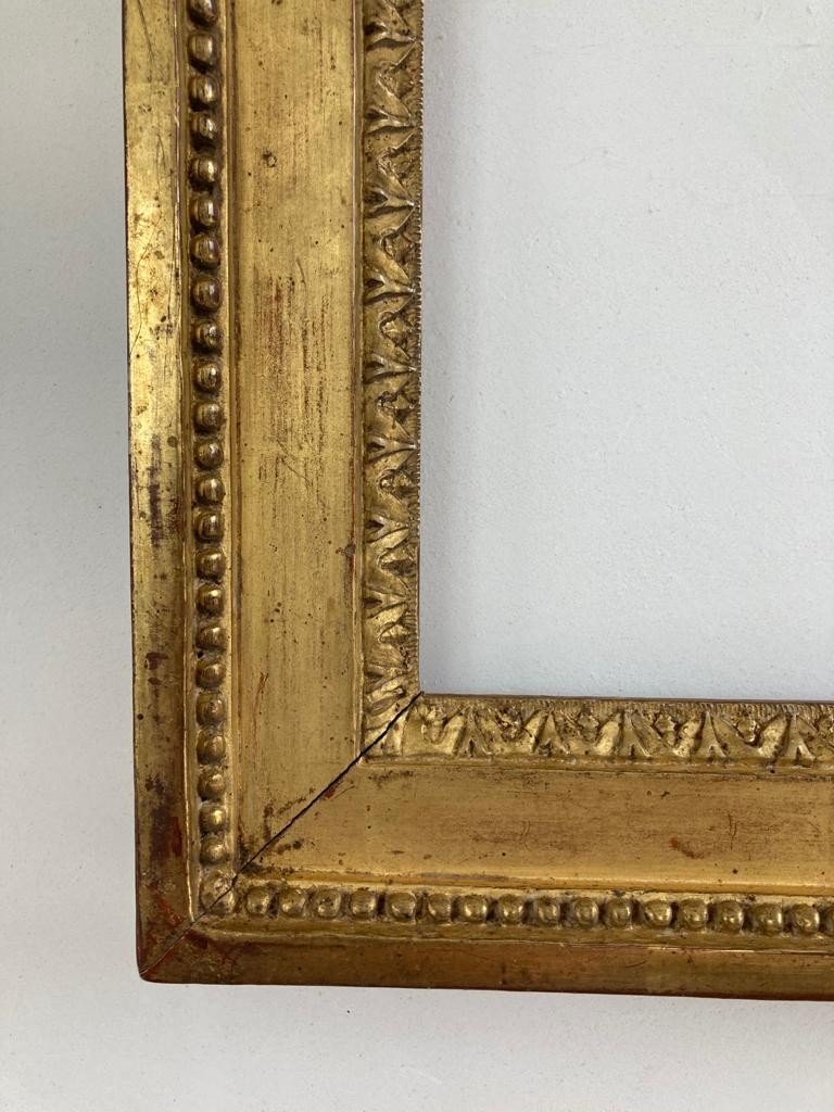 Louis XVI Frame In Golden Wood-photo-2