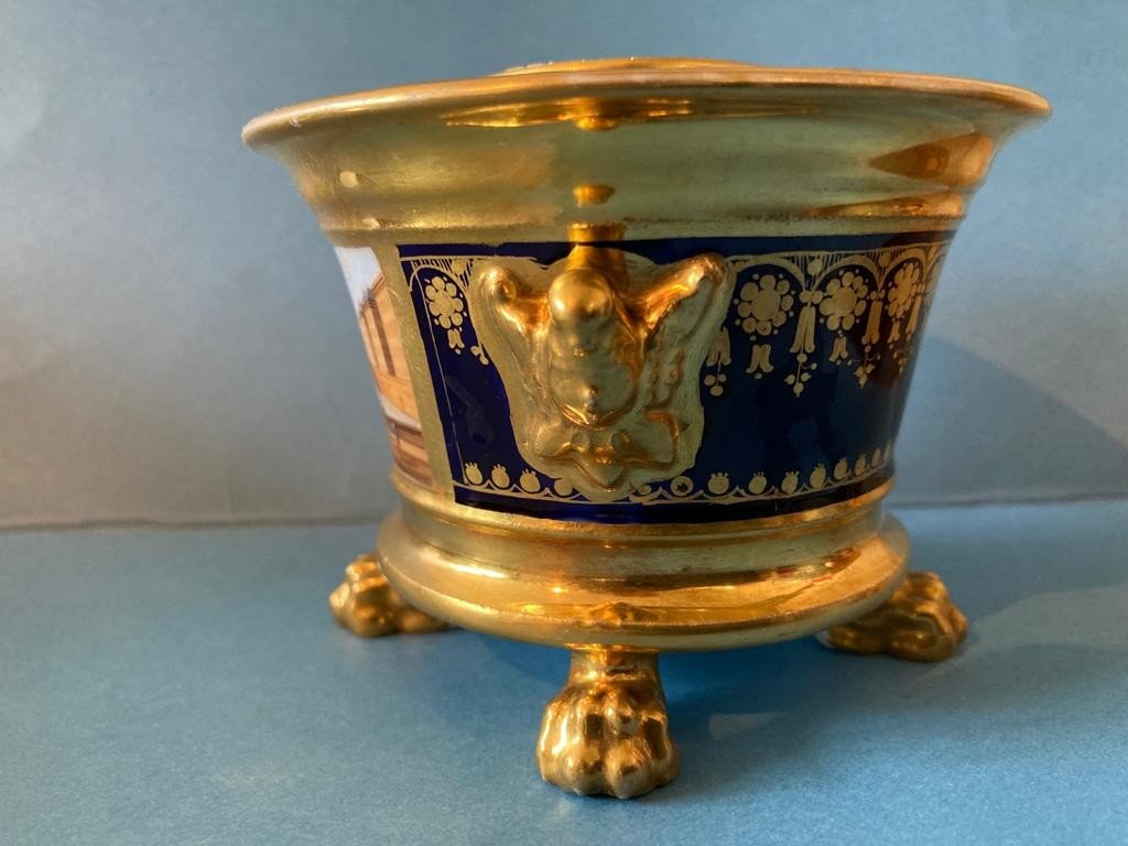 Encrier En Porcelaine - Époque Empire-photo-4
