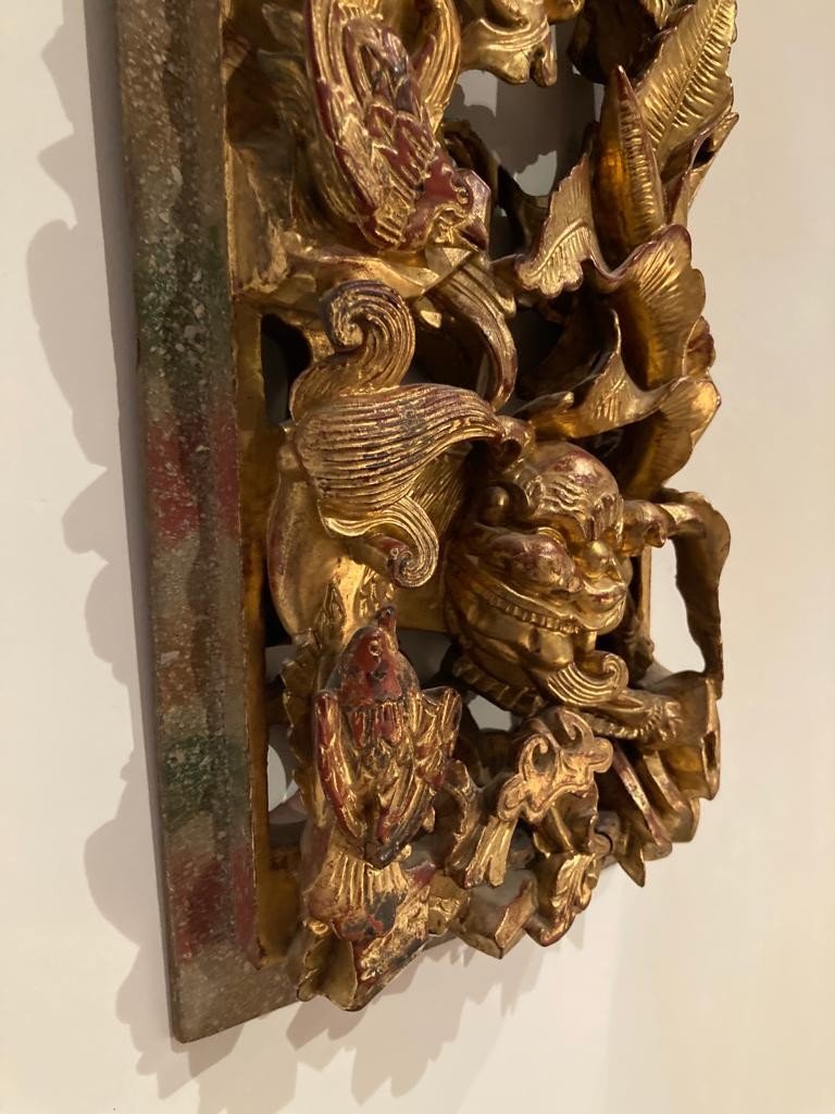 China - Carved And Gilded Wood-photo-2