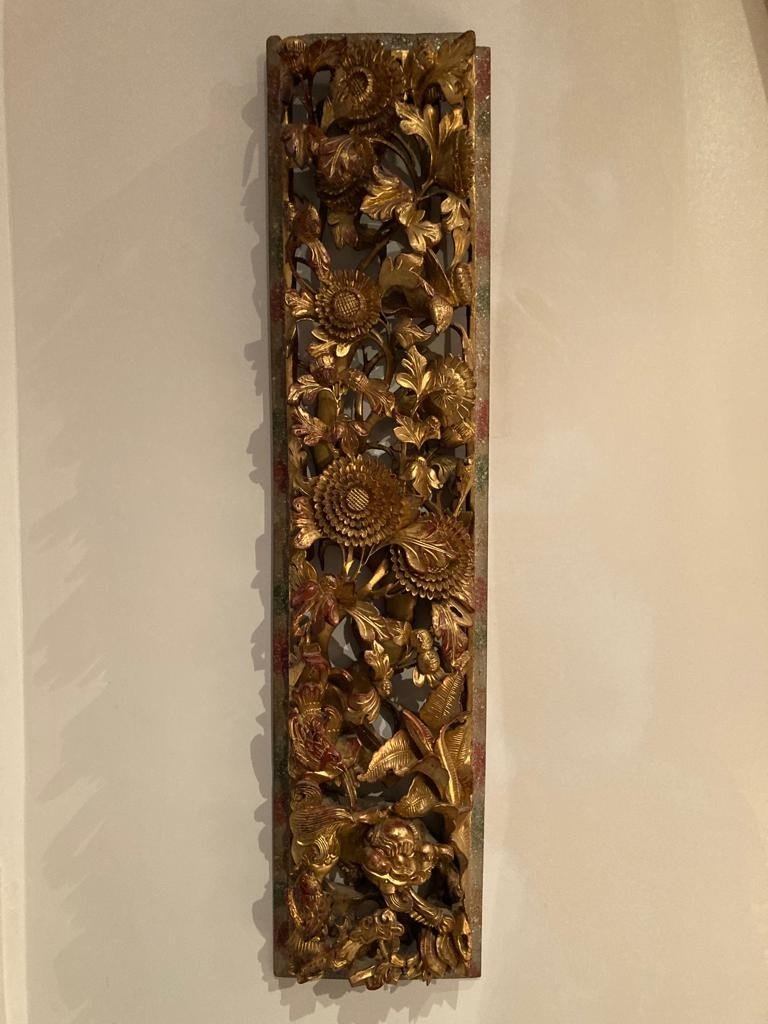 China - Carved And Gilded Wood