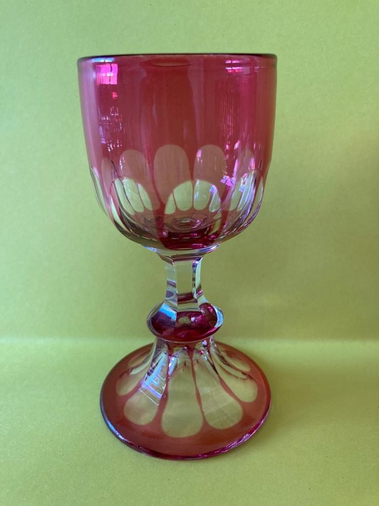 Set Of 6 Crystal Port Glasses Saint-louis-photo-2