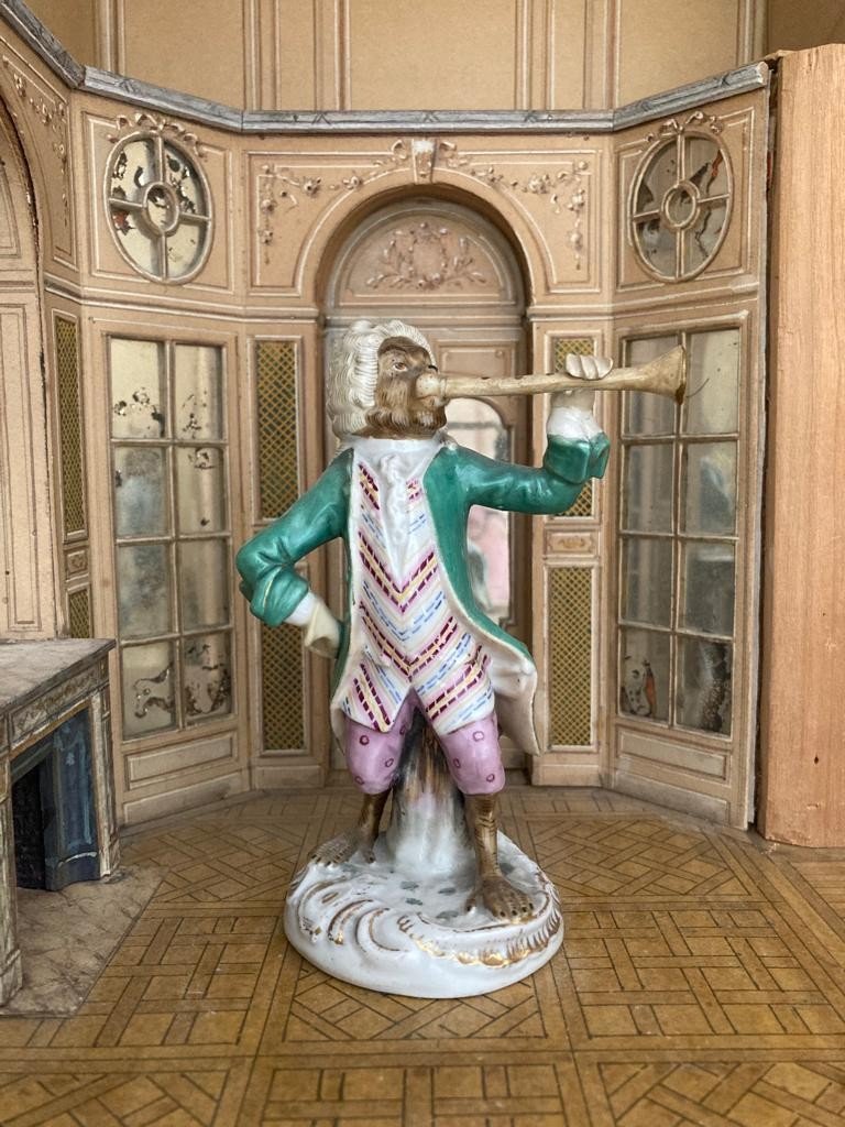 Meissen Musician Monkey Quartet-photo-2