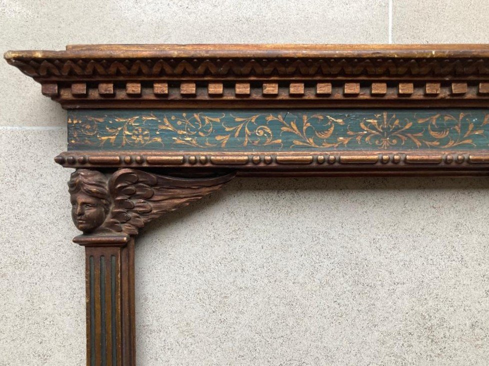Italian Carved Wood Florentine Tabernacle Frame-photo-1