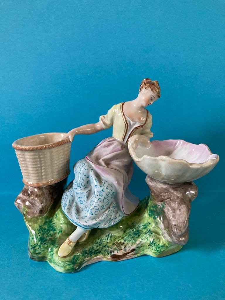 Salière Poivrière En Porcelaine De Samson-photo-2