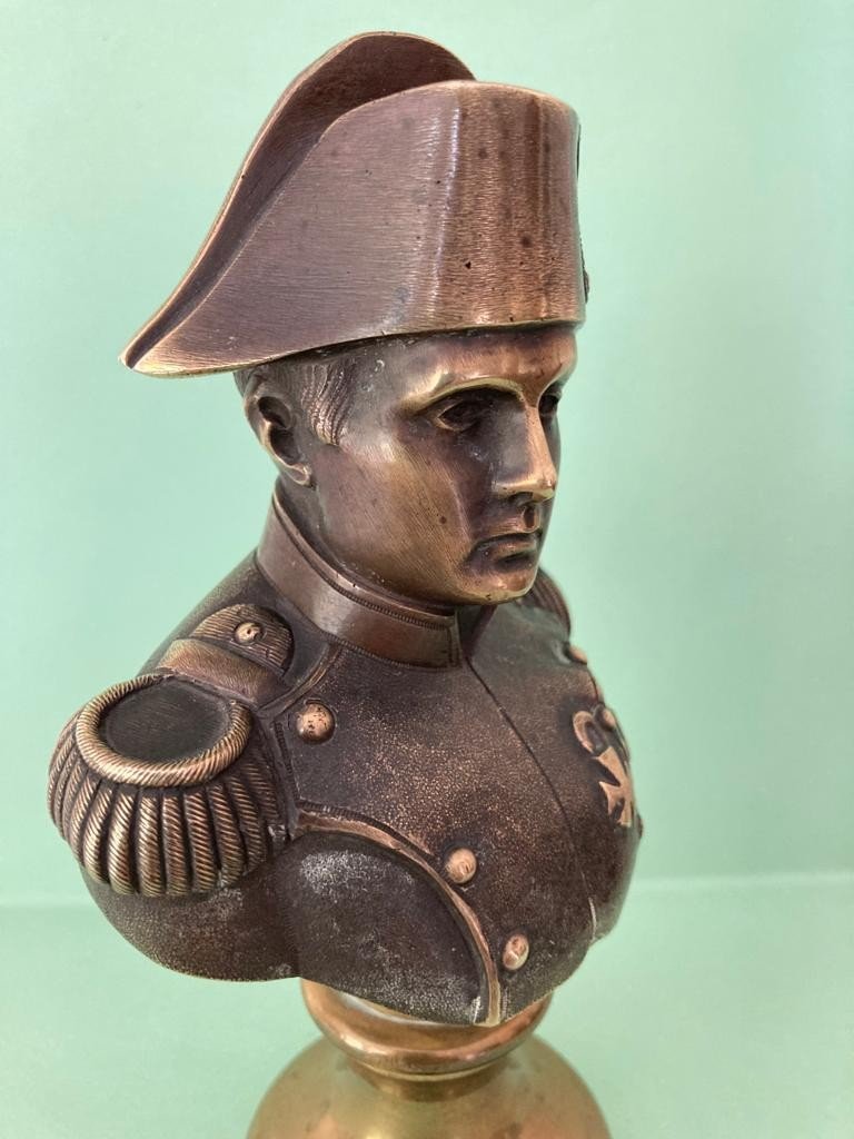 Bust Emperor Napoleon I Bronze Statue-photo-2