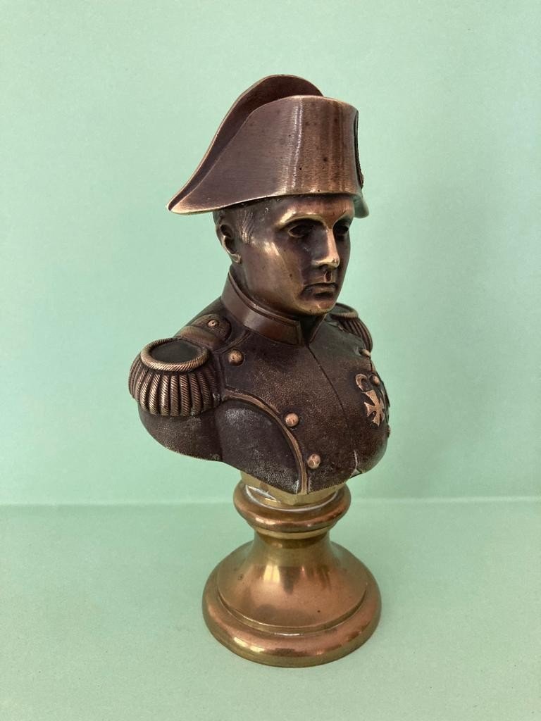 Bust Emperor Napoleon I Bronze Statue-photo-1